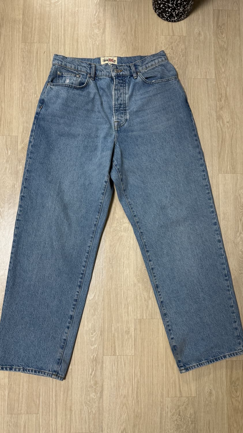 32)Stussy Denim Big OL' Jean Medium Blue 상품이미지4