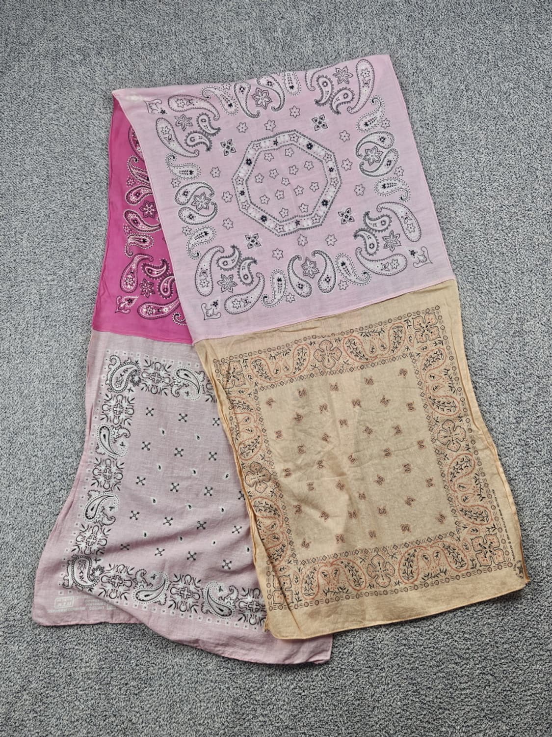 U.S.A 반다나 리워크 커스텀 스카프 머플러 / 10421 상품이미지3