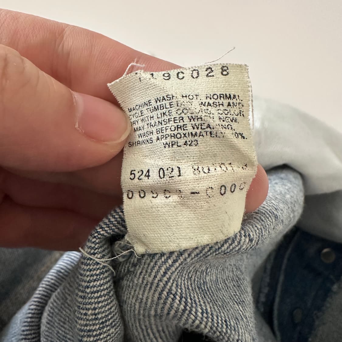 90‘s usa levis 미국 리바이스 501 데님팬츠 청바지 상품이미지9