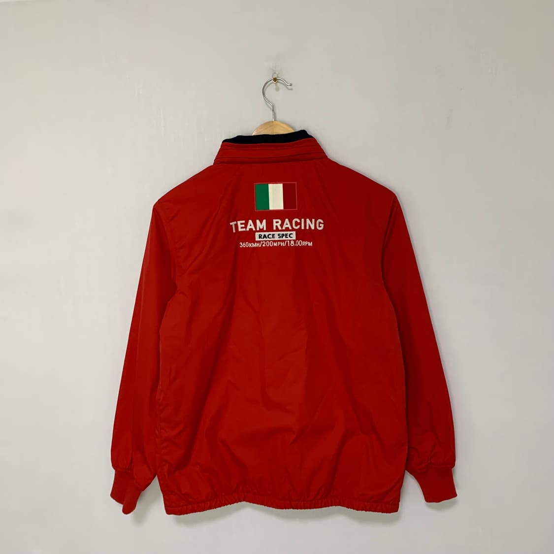 폴로 랄프로렌 RL1 레이싱 바람막이 레드 키즈 L 빈티지 여성 상품이미지8