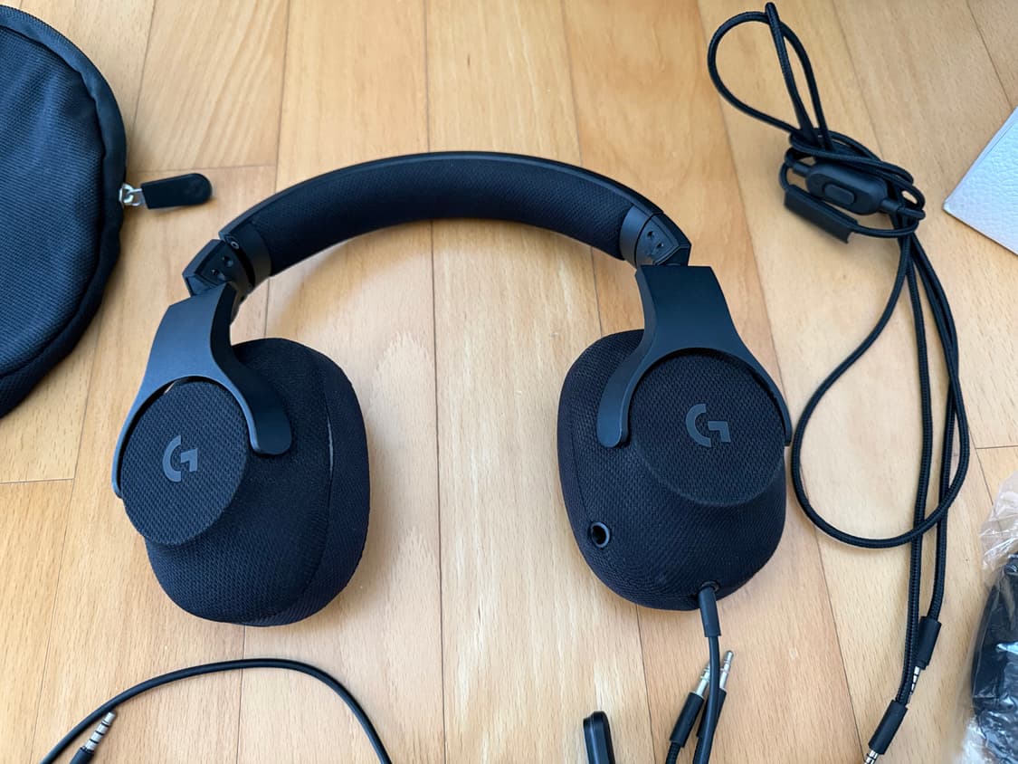 로지텍 G433 게임헤드셋 헤드폰 이어폰 게이밍 새 상품급 새상품급 사진 상품이미지7