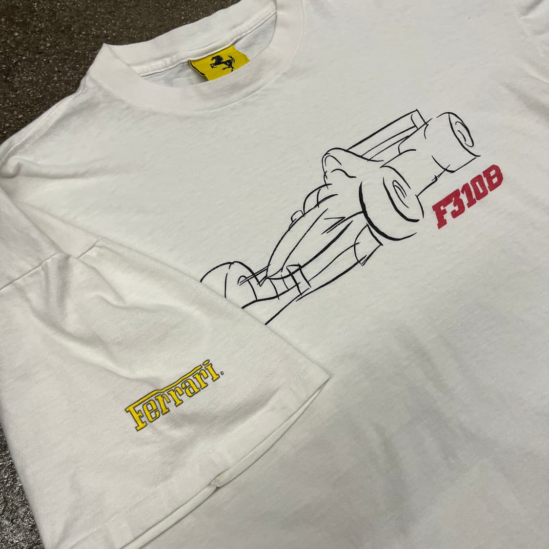 90s 페라리 F1 레이싱 티셔츠 (110) 상품이미지2