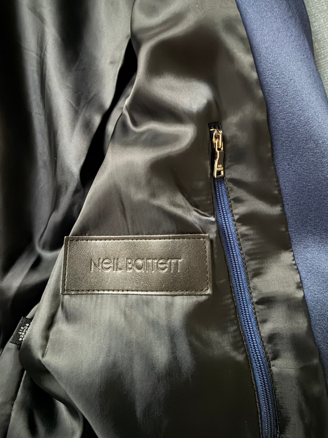 닐바렛 세틴 블루종 봄버 자켓 상품이미지4