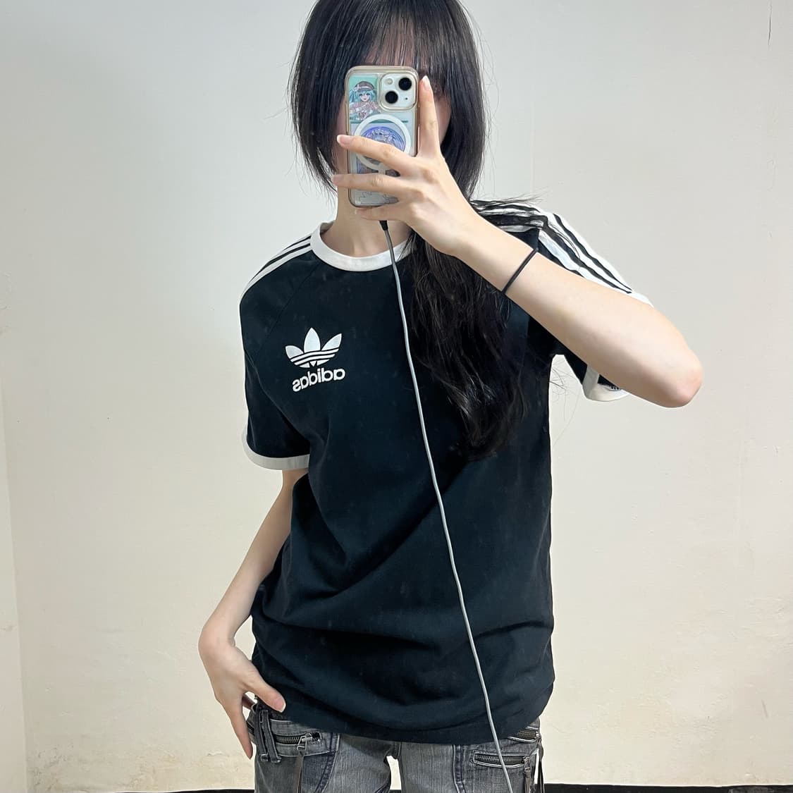 Adidas firebird ringer t-shirt 상품이미지1