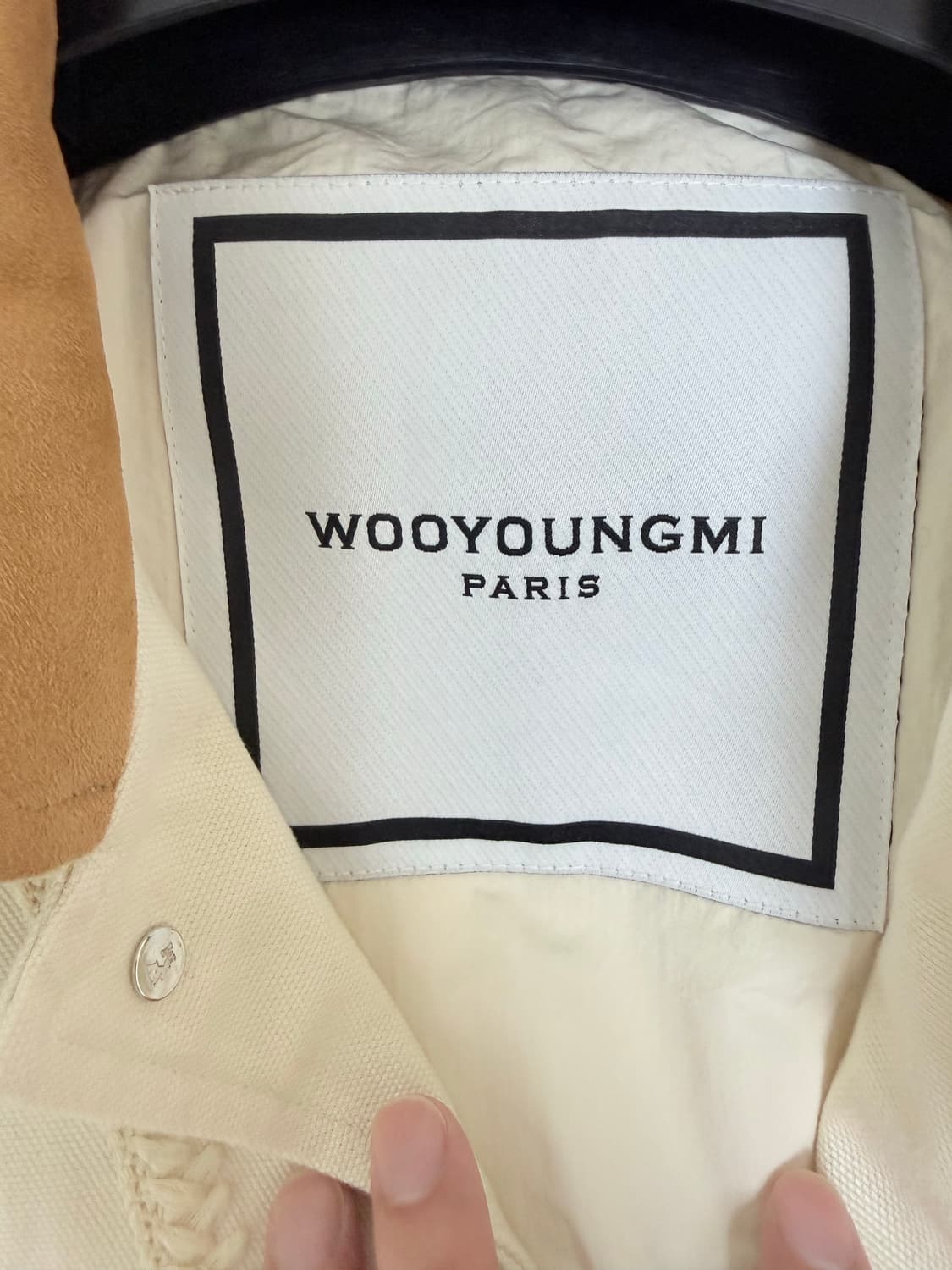 (25ss)우영미 옥스포드 워크자켓 아이보리(48) 상품이미지3