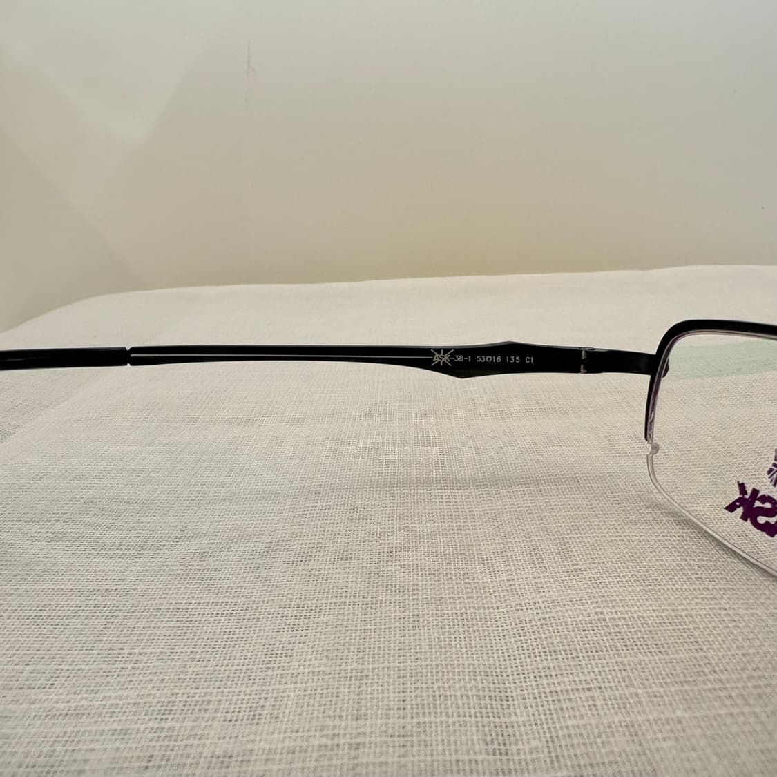 Ask 사각 반무테 빈티지 안경 상품이미지4