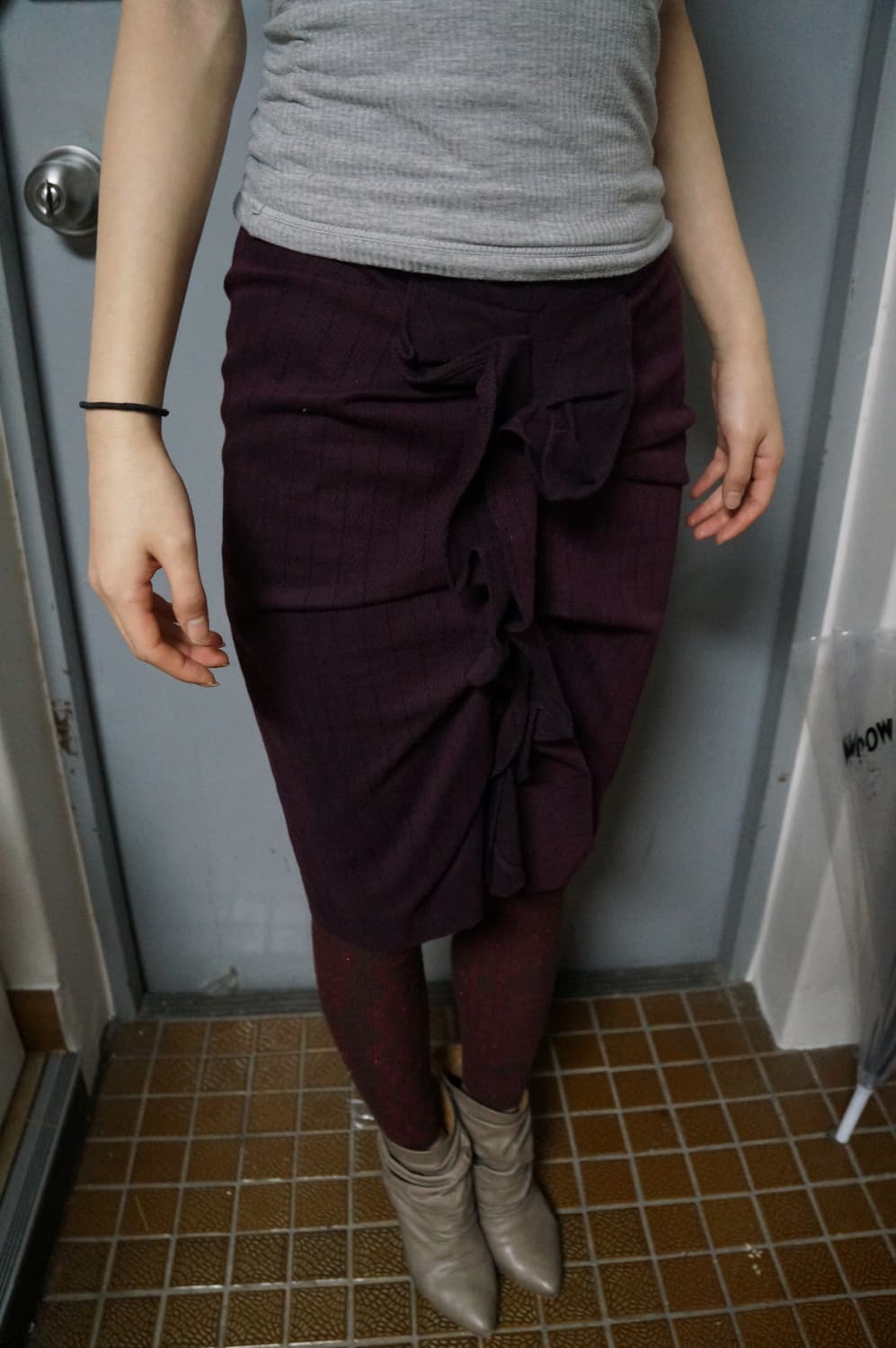 이자벨 마랑 에뚜왈 드레이프 펜슬 스커트 상품이미지2