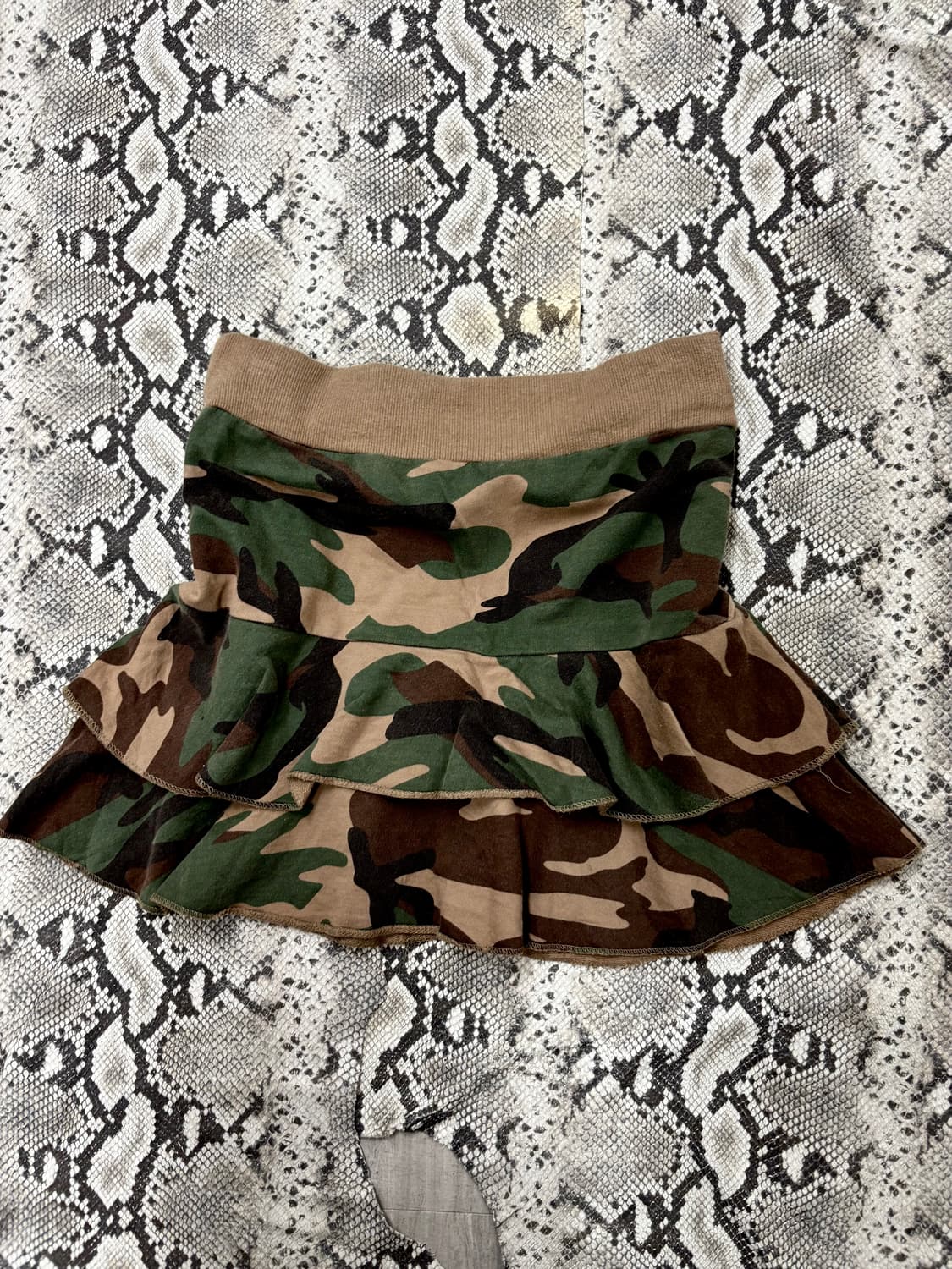 “Vintage” Y2K Camp Pattern Skirts 상품이미지5