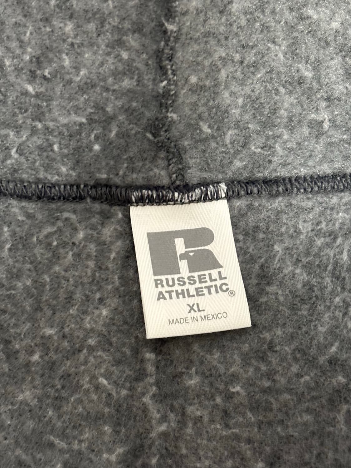 빈티지 러셀 후드집업 그레이 상품이미지2
