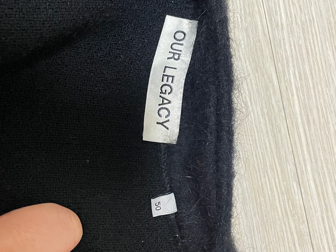 Our Legacy 모헤어 가디건 블랙 상품이미지4