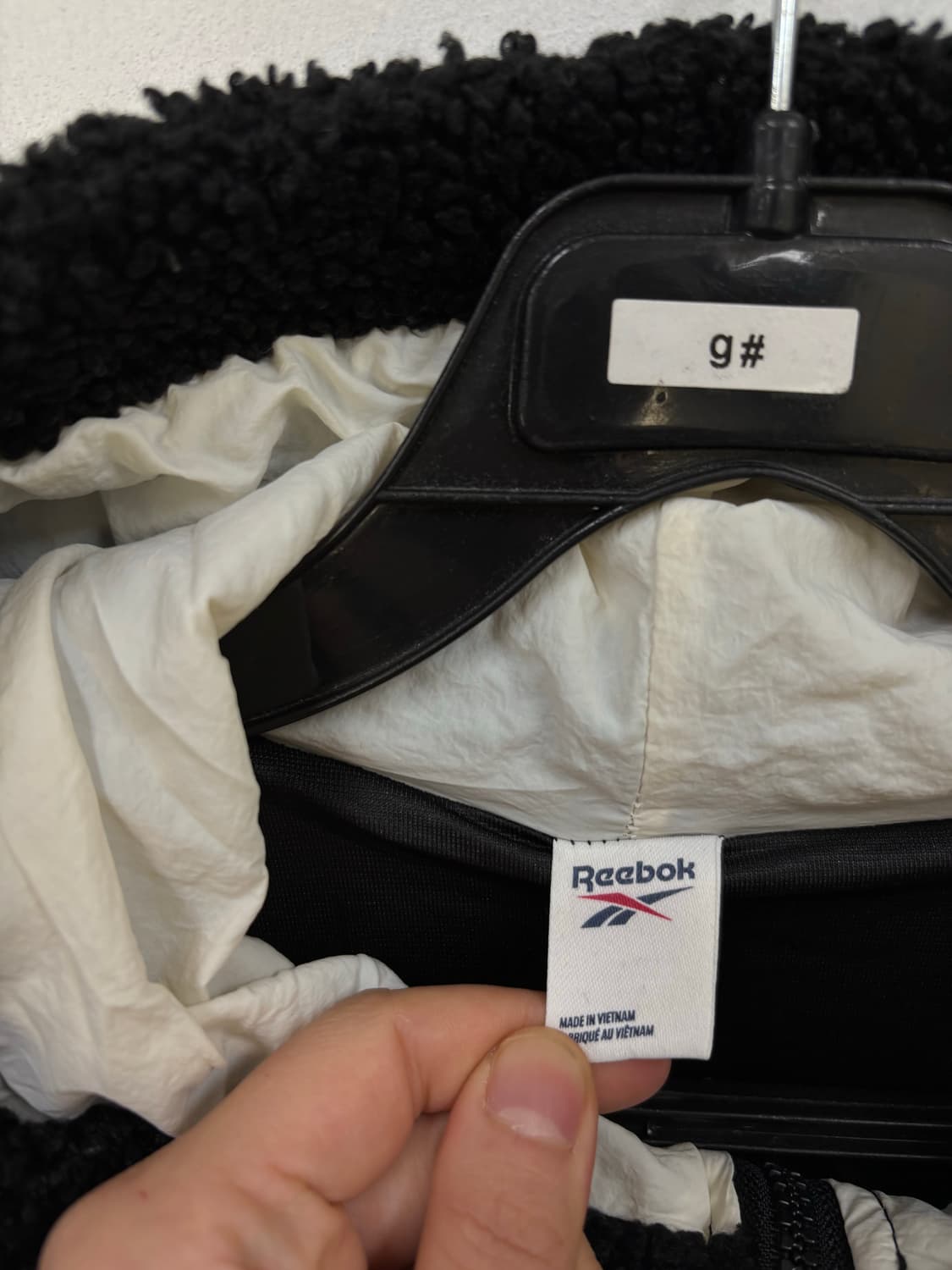 리복 후리스 자켓 상품이미지5