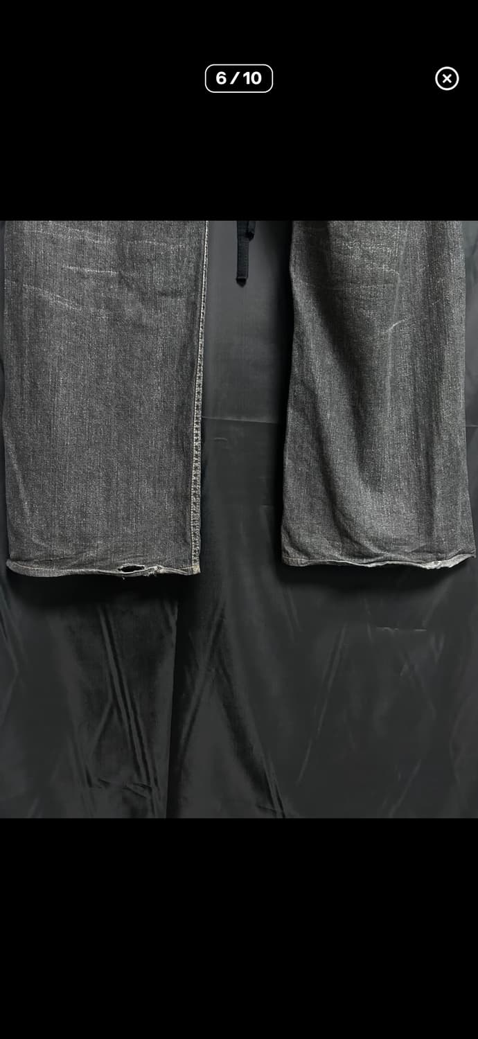 요지 야마모토 비대칭 데님 상품이미지6