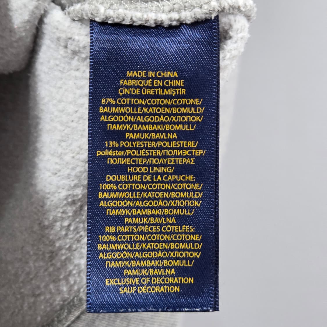 폴로랄프로렌 키즈 기모 후드집업 7 상품이미지4