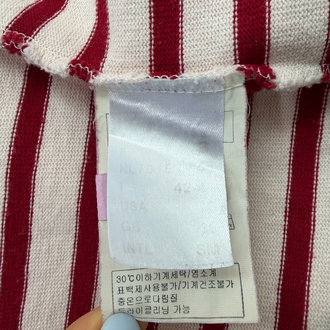 [S] 세인트제임스 스트라이프 보트넥 긴팔티 상품이미지6