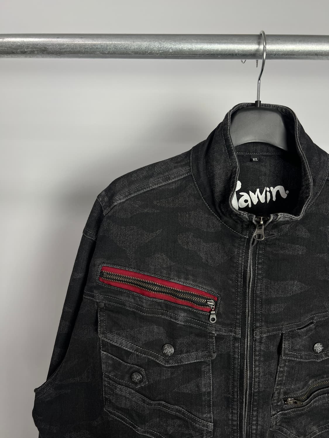 JAWIN 데님 집업 자켓 상품이미지2
