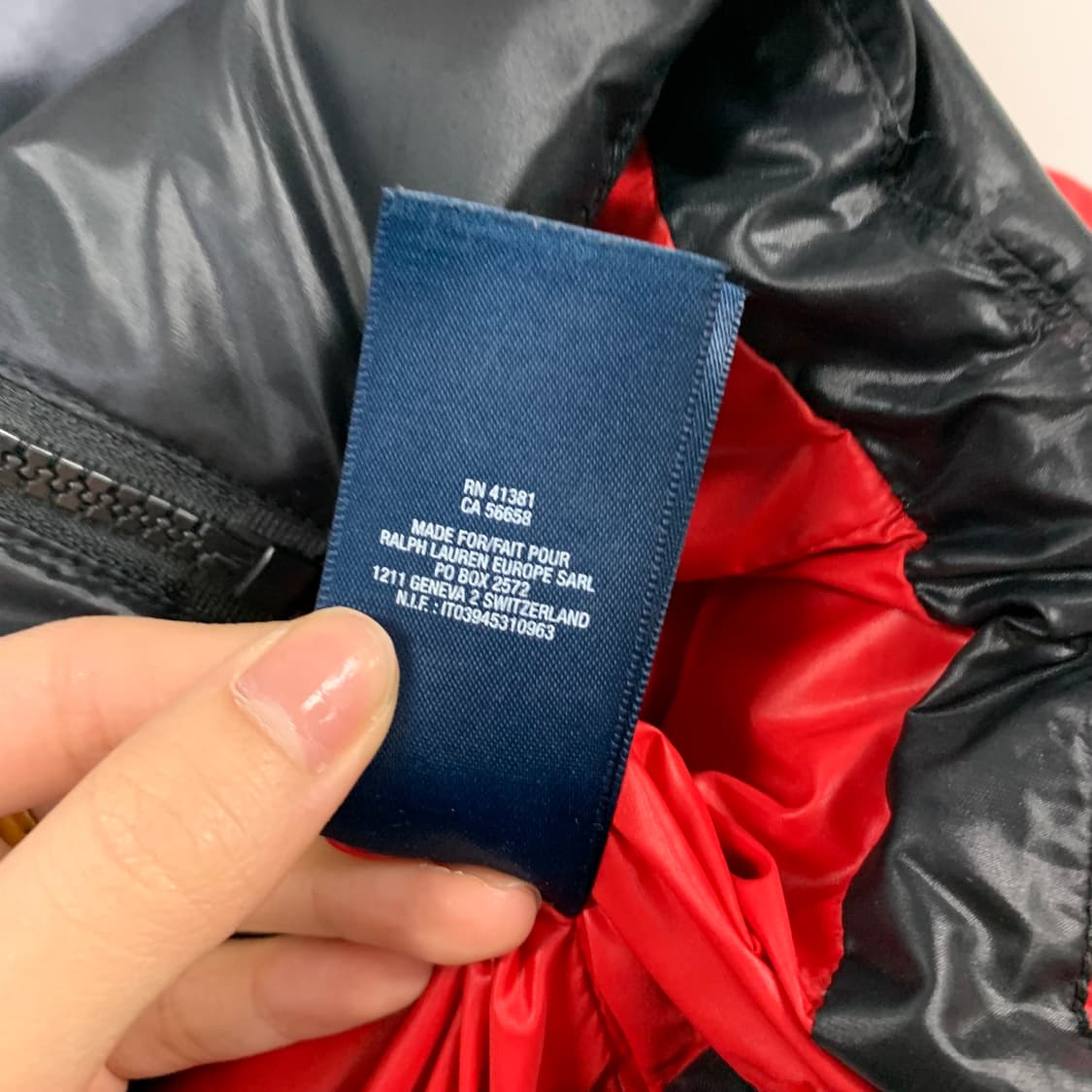 폴로 랄프로렌 빅포니 블랙 조끼 패딩  상품이미지6