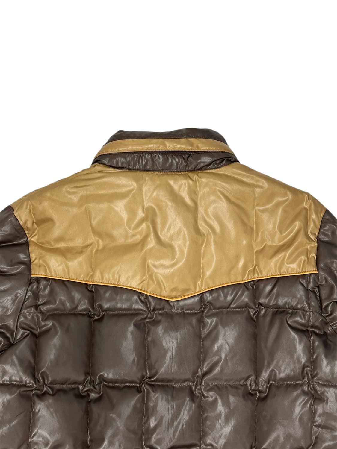 Takeo Kikuchi Down Jacket(Brown × Camel) 상품이미지7