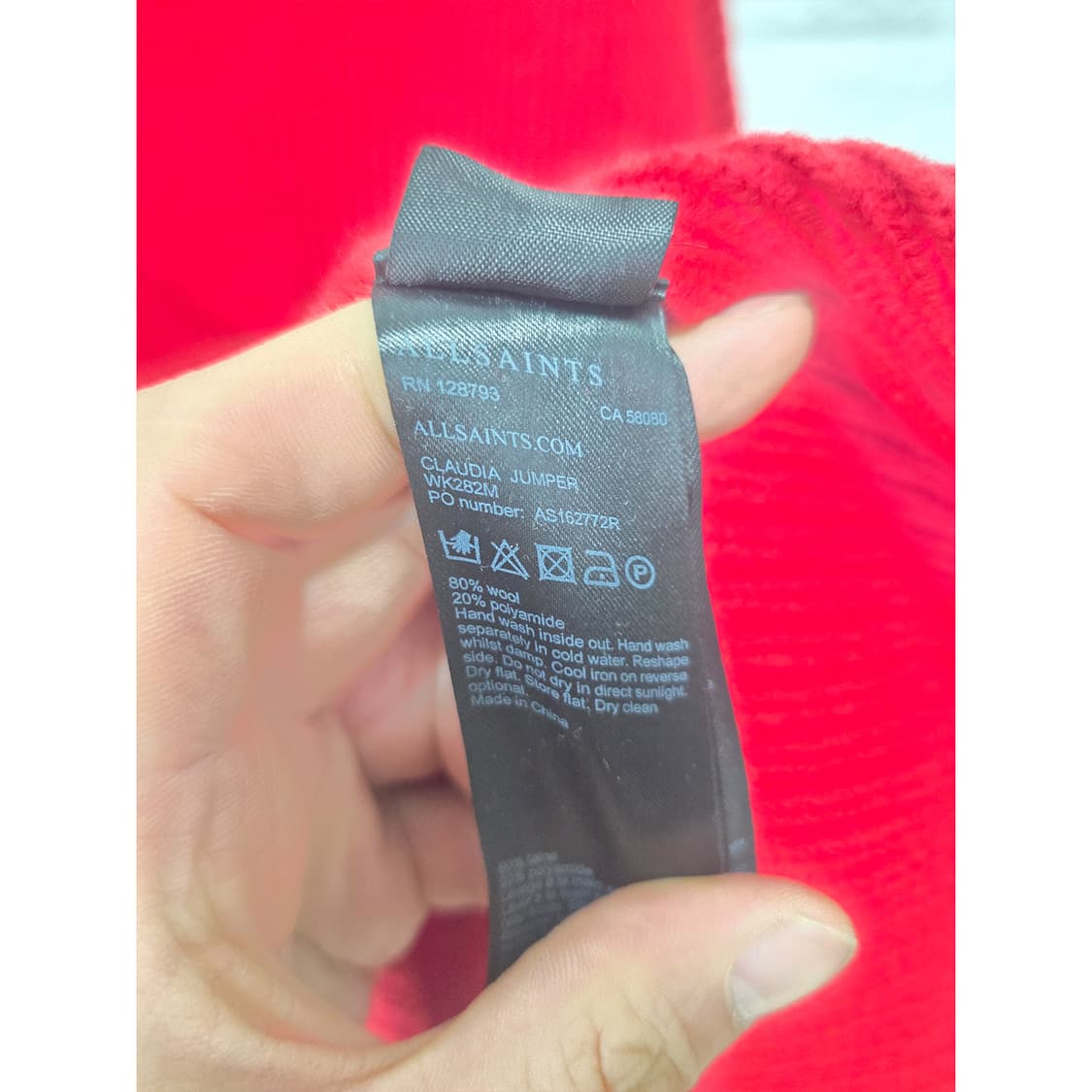 택포) 올세인츠 클라우디아 터틀넥 Free 상품이미지3