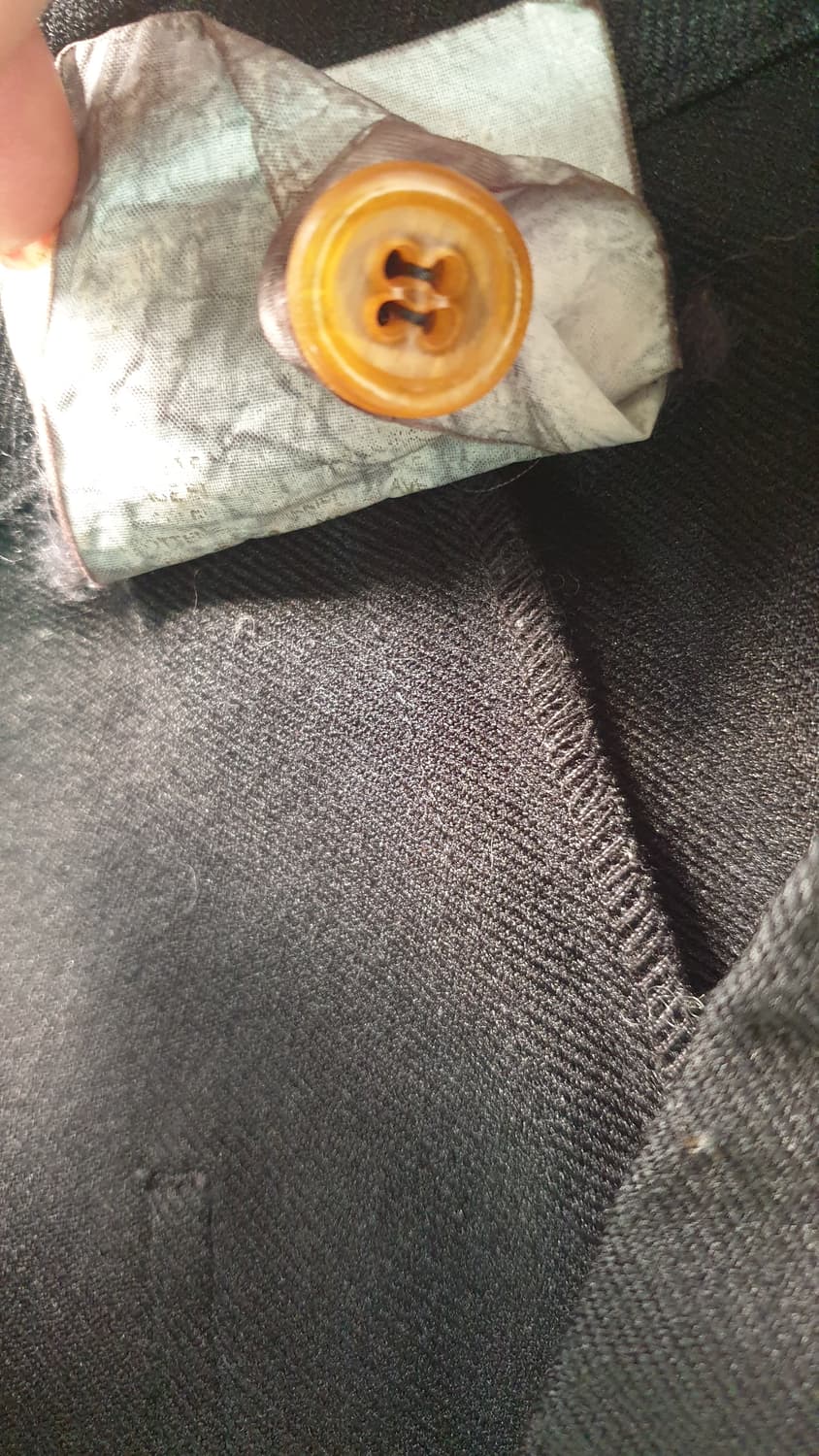 꼼데가르송 블랙 배기 팬츠  상품이미지4