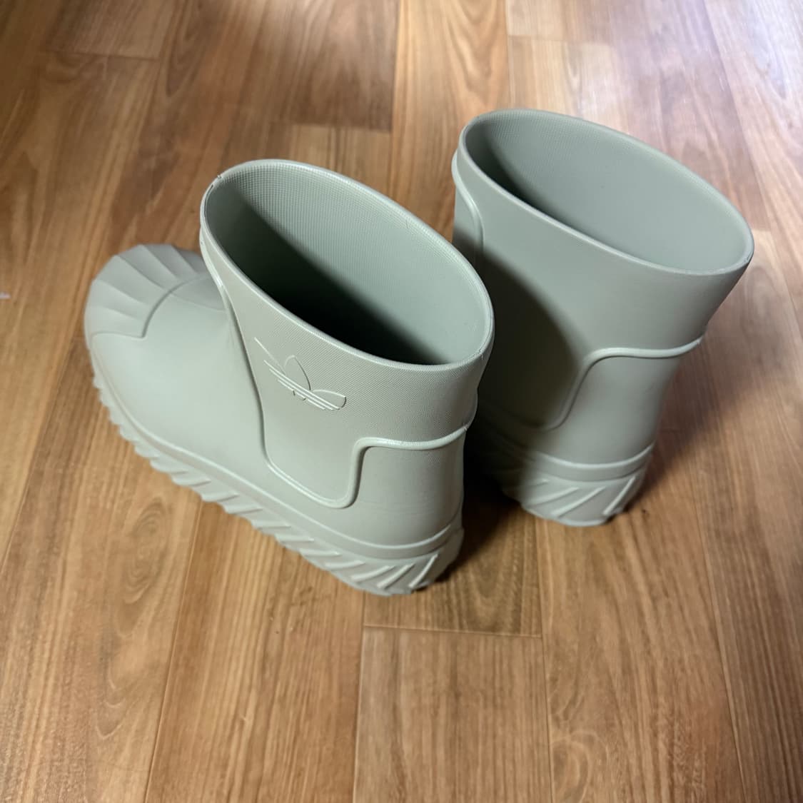 아디다스 슈퍼스타 레인부츠 라이트그린 상품이미지2