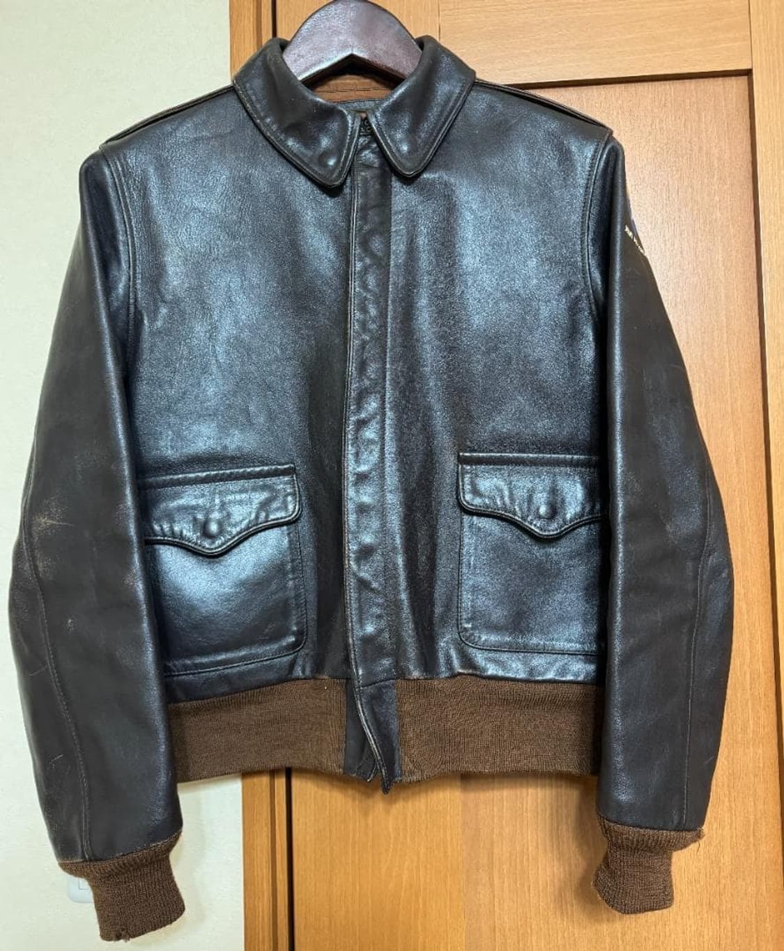 (38) 리얼맥코이 a-2 가죽자켓 상품이미지3
