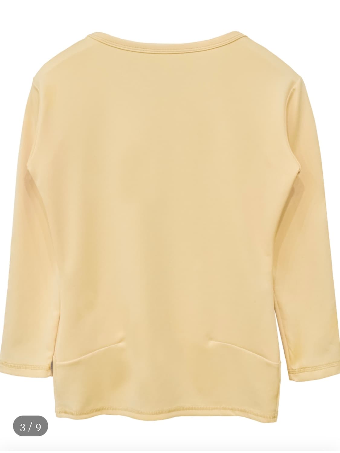 에옹쓰 도트 스포츠 탑 (dots sports top-yellow) 상품이미지3