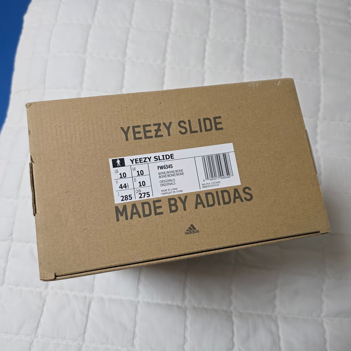 (중고) 아디다스 이지 슬라이드 본 285사이즈 상품이미지8
