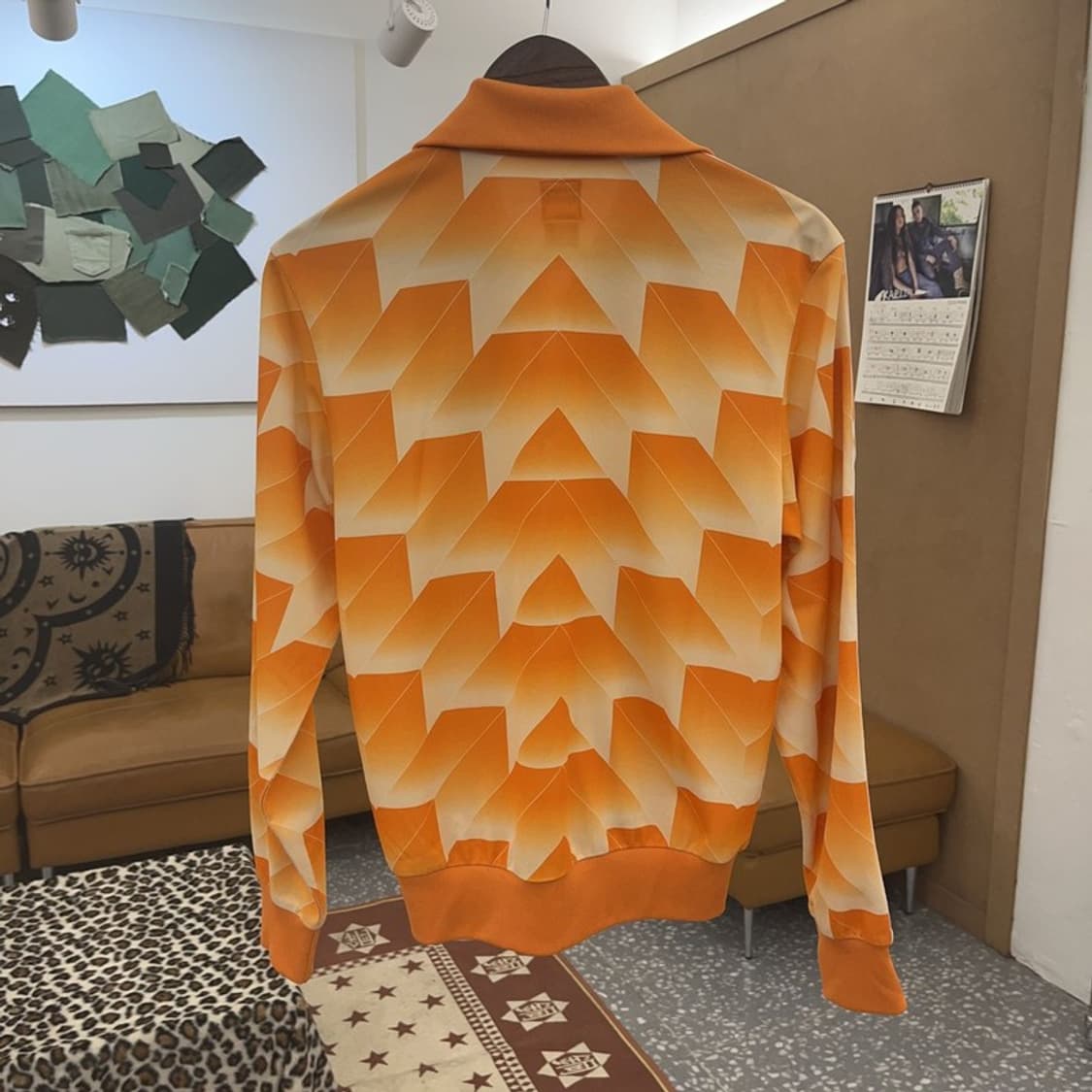 아디다스 00's 네덜란드 축구 레트로 져지 집업 90 C09118 상품이미지4