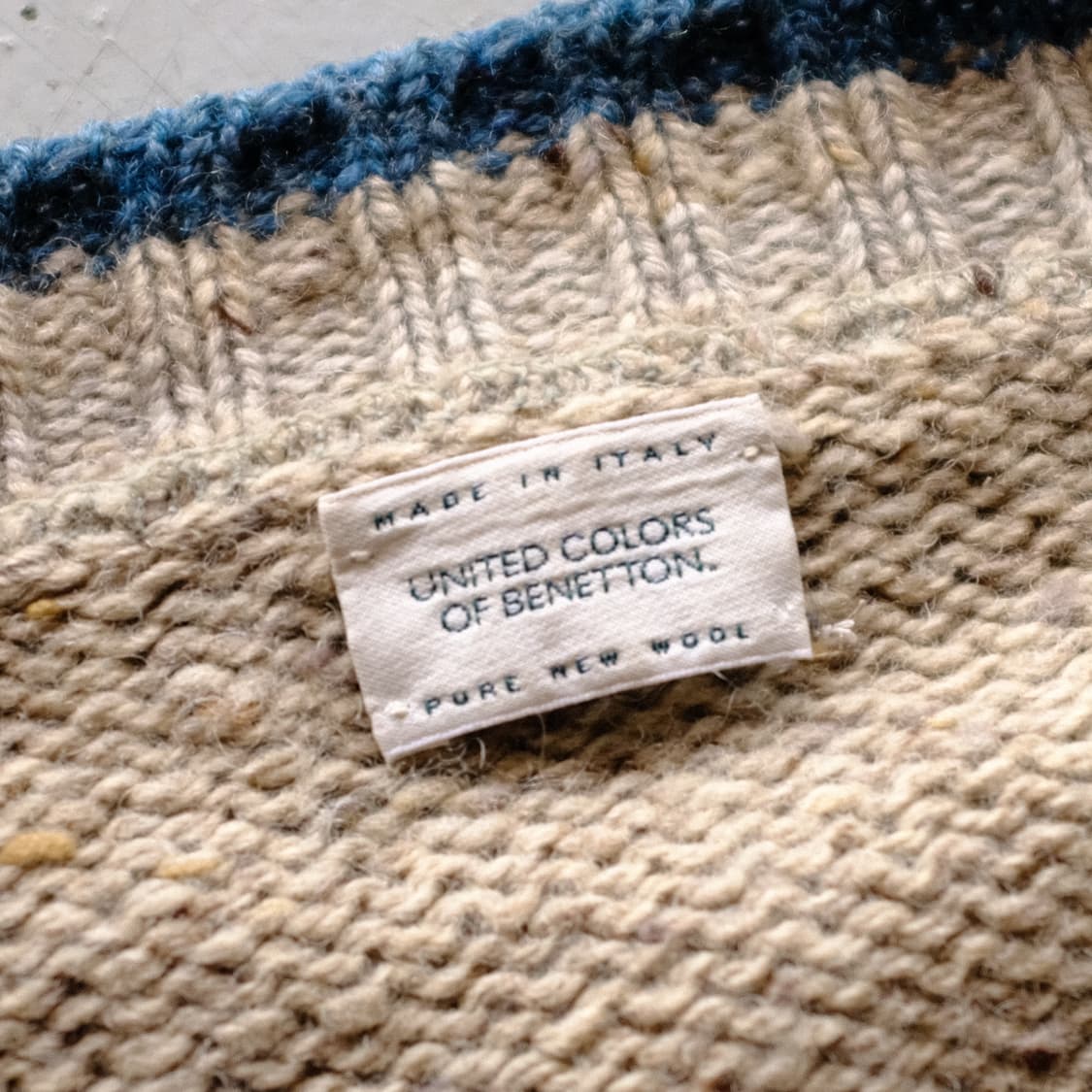 1990's Made In ITALY Benetton Woll  상품이미지5