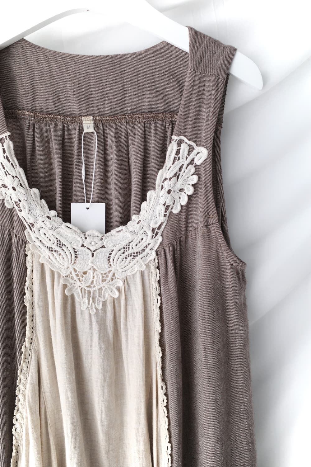 crochet shirring one-piece 상품이미지3
