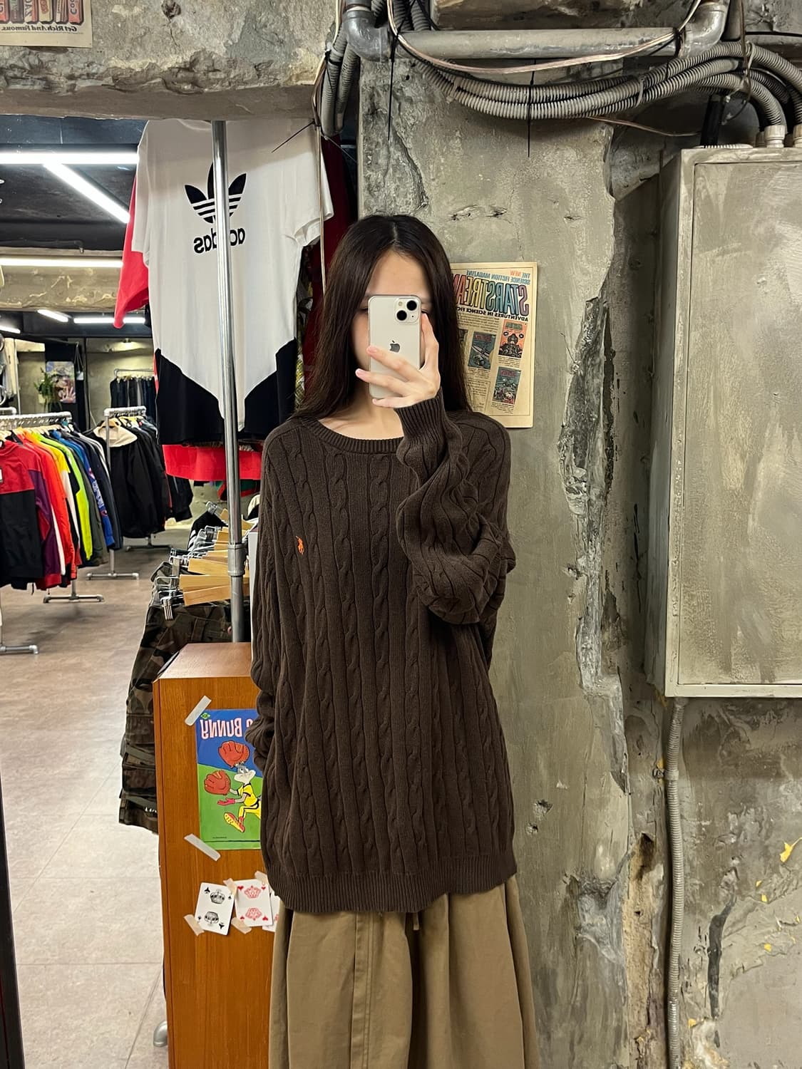 폴로 랄프로렌 니트 브라운 #csz1275 상품이미지2