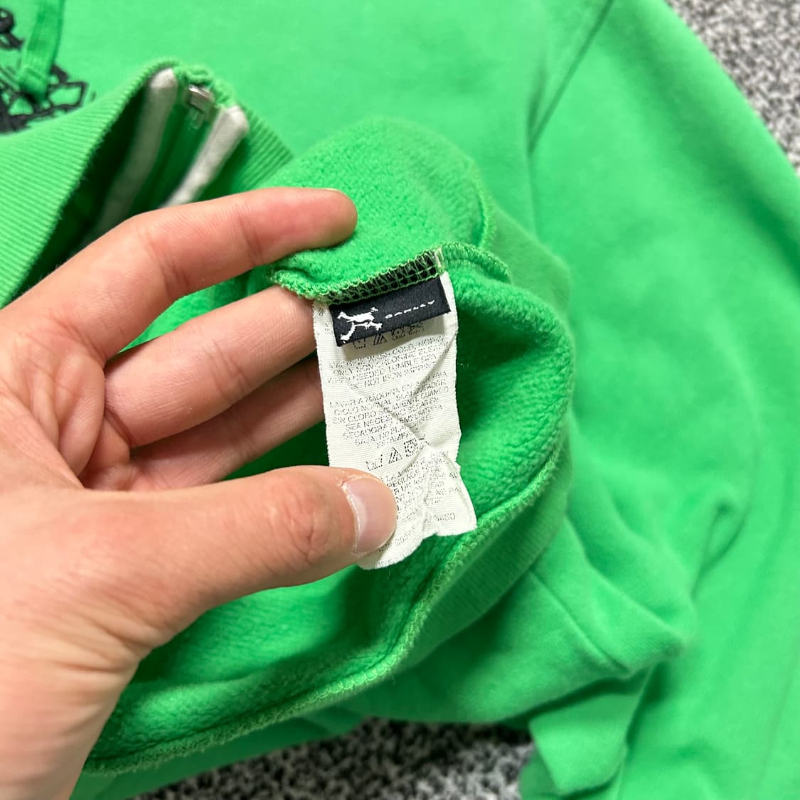 오클리(Oakley)그린 로고 후드집업 상품이미지6