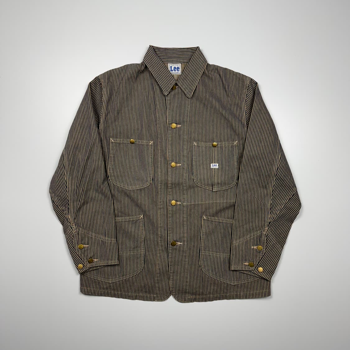 (105) 리 재팬 히코리 데님 커버올 자켓 상품이미지1