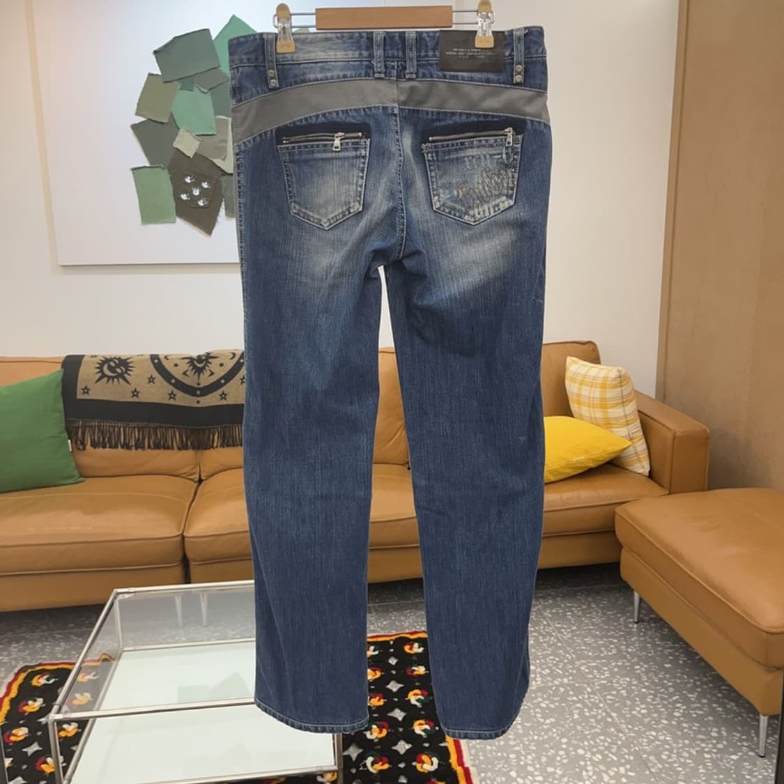 FUBU 올드스쿨  00'S 사이드 배색 청바지 29인치 C06672 상품이미지4