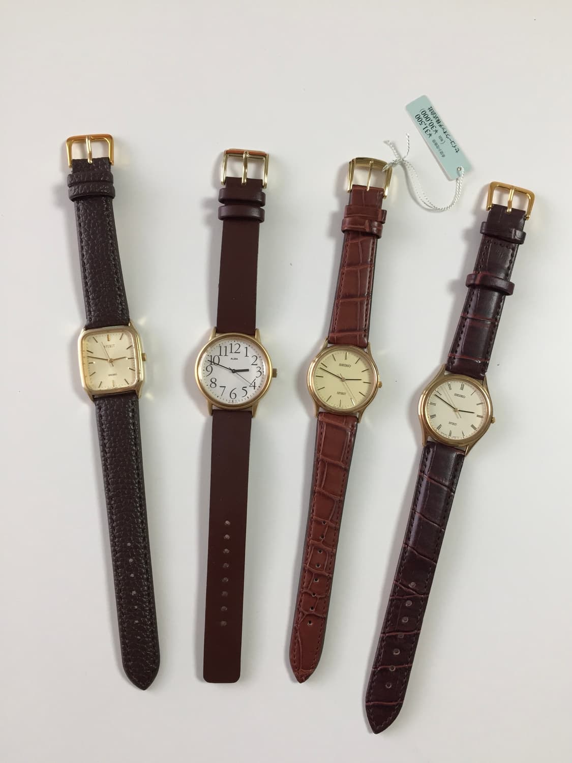 90s seiko brown-gold vintage 상품이미지1