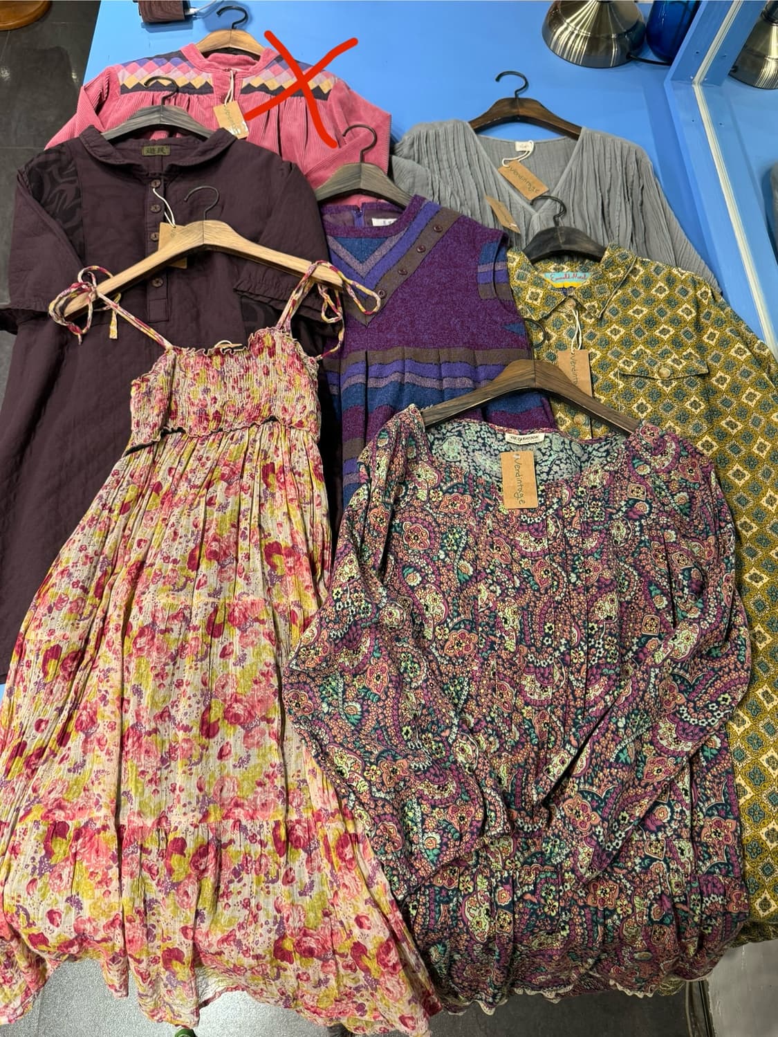 유니크원피스 일본빈티지 장당7천원 상품이미지2