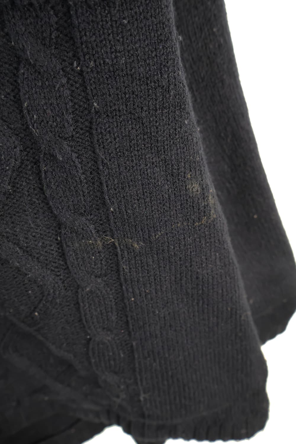 Jpn Navy Knit Zip Up Hoodies 상품이미지5