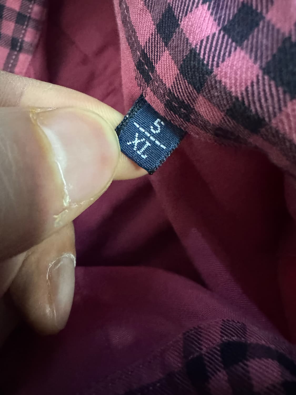 버버리 런던 리메이크 커스텀 오버핏 핑크 코튼 셔츠 XL ~ 상품이미지5