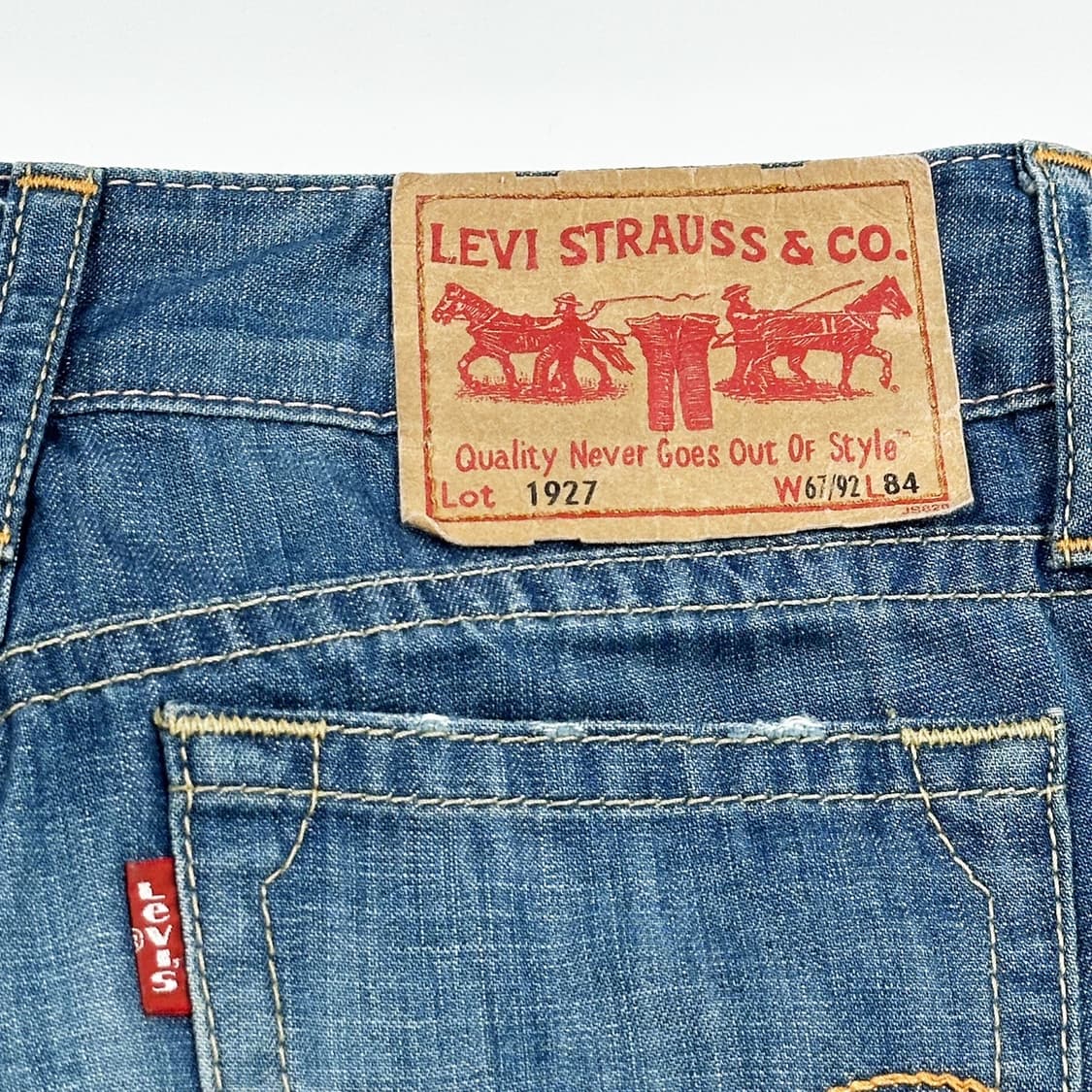 리바이스 1927 오리지널 부츠컷 데님 팬츠 (27인치 여성추천) 상품이미지5