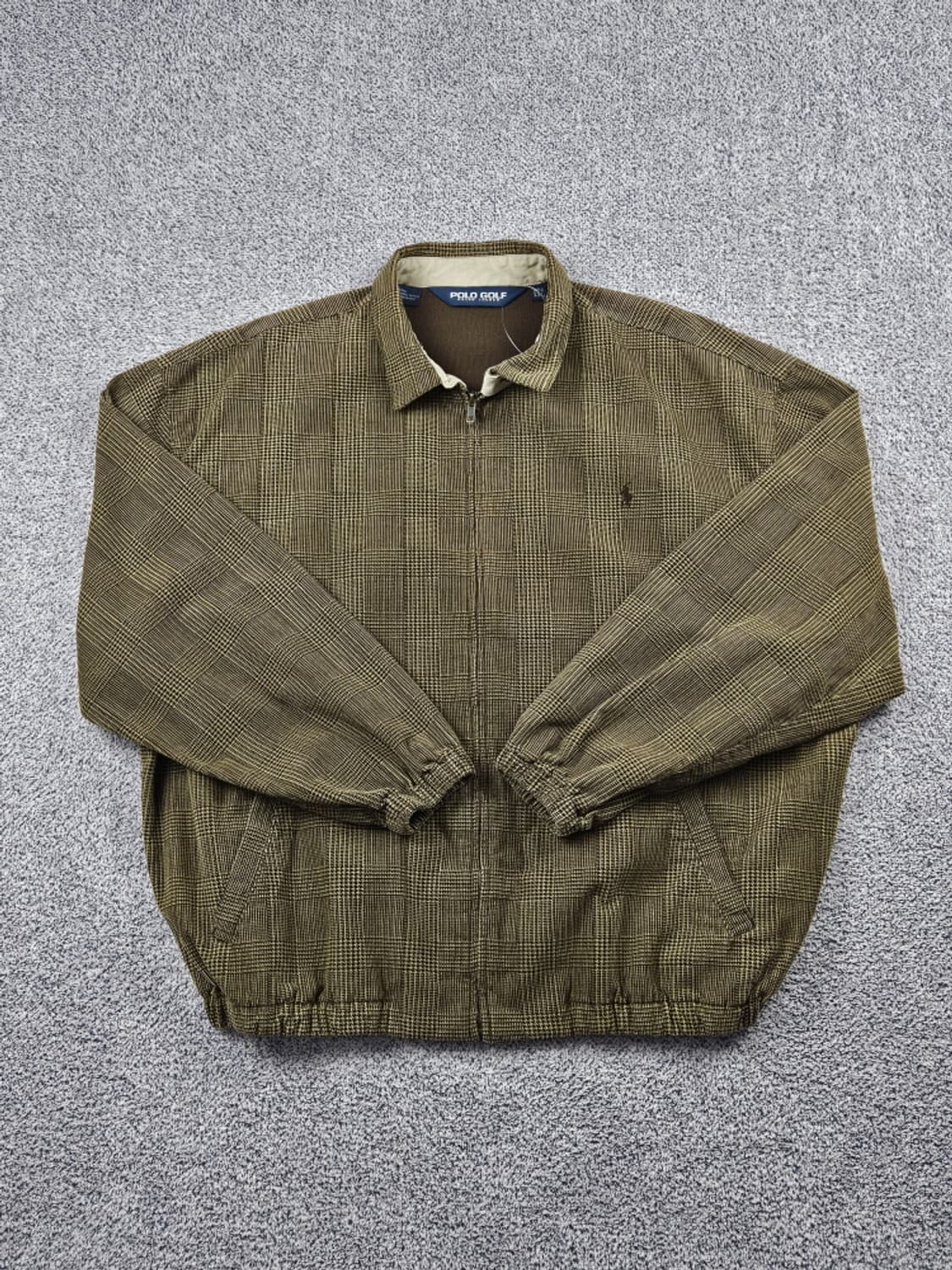 폴로 골프 체크 코듀로이 블루종 ( 2XL ) / 9762 상품이미지2