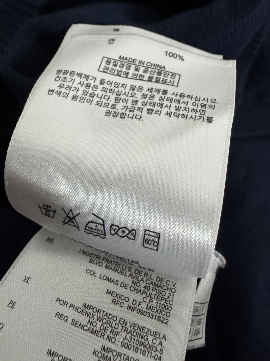 여성 정품 브룩스브라더스 코튼 미니멀 가디건 s 네이비 상품이미지4