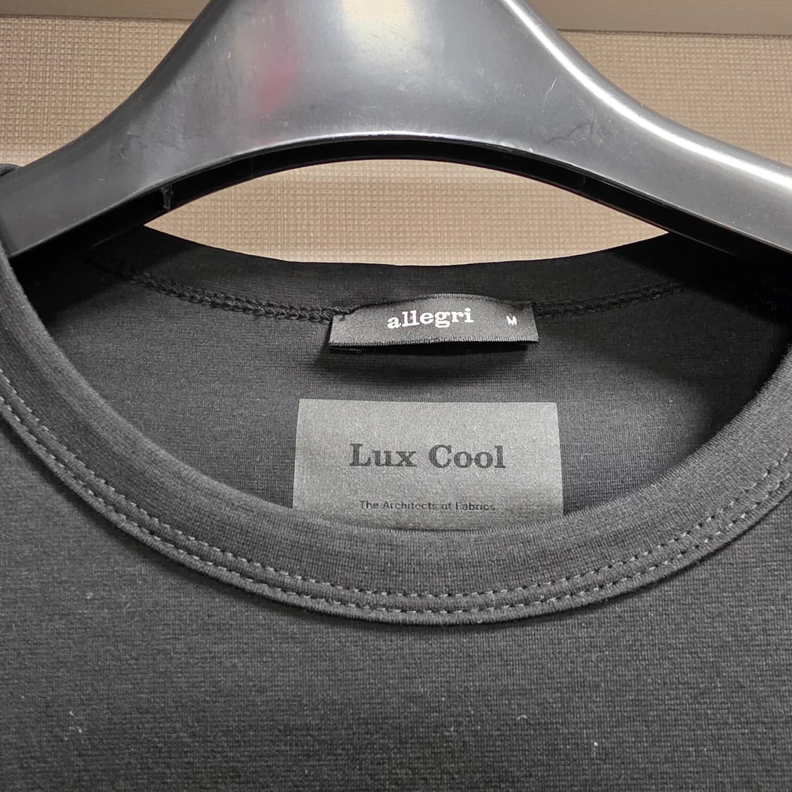 알레그리 럭스쿨 세미오버핏 블랙 M 상품이미지2