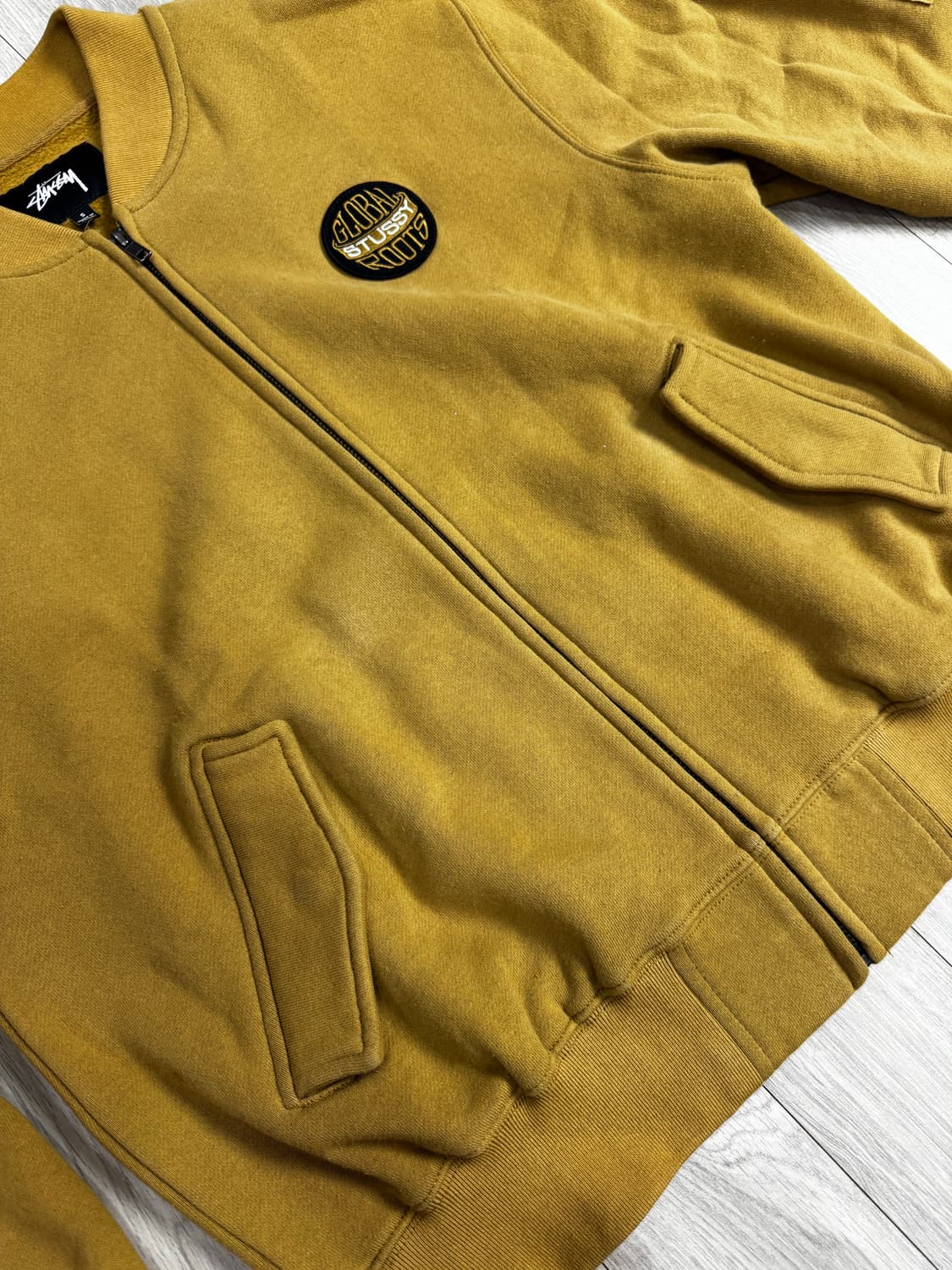 스투시 머스타드 블루종 자켓 상품이미지6