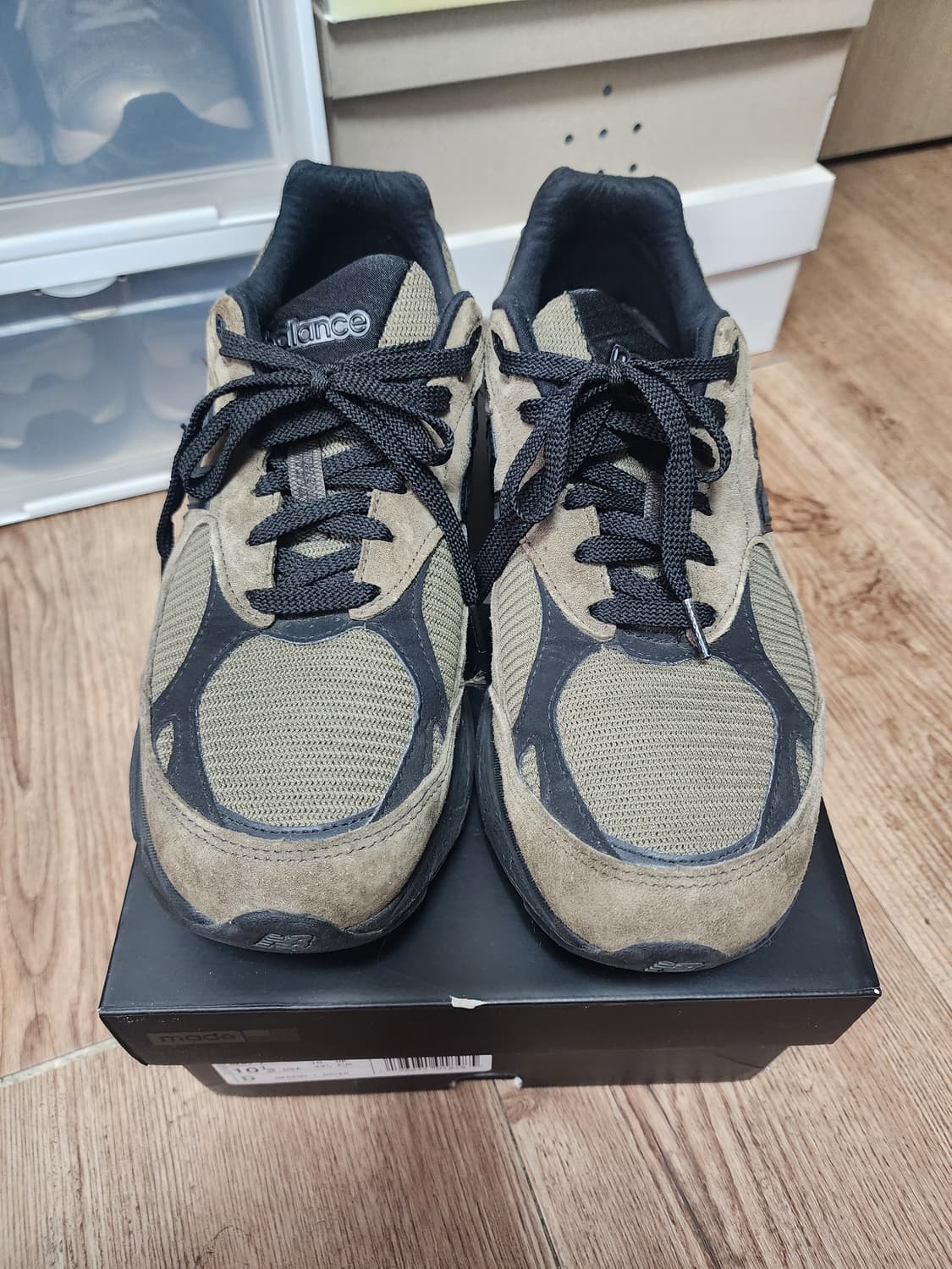 [285] 뉴발란스 x JJJ자운드 990v3 브라운 블랙 상품이미지1