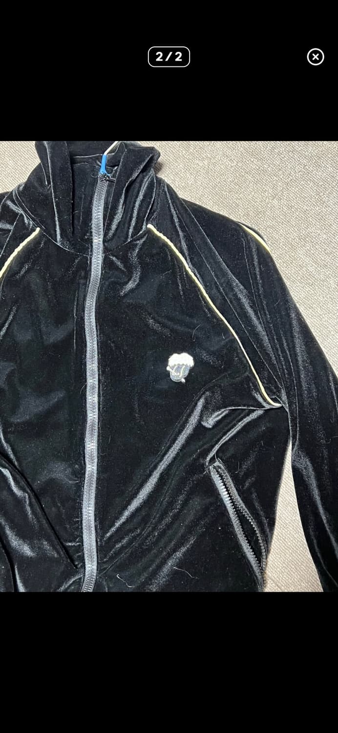 넘버나인 벨벳 트레이닝 자켓 상품이미지2