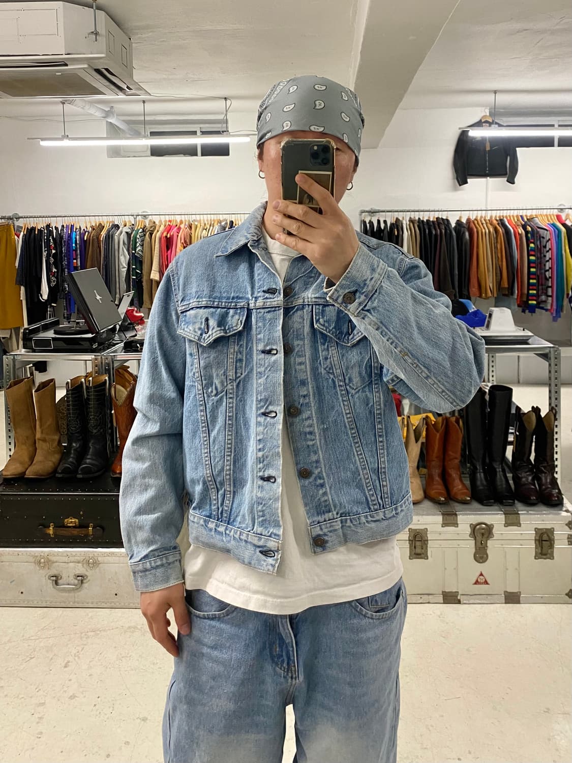 70s LEVI'S denim jacket 70년대 리바이스 데님 자켓 상품이미지1