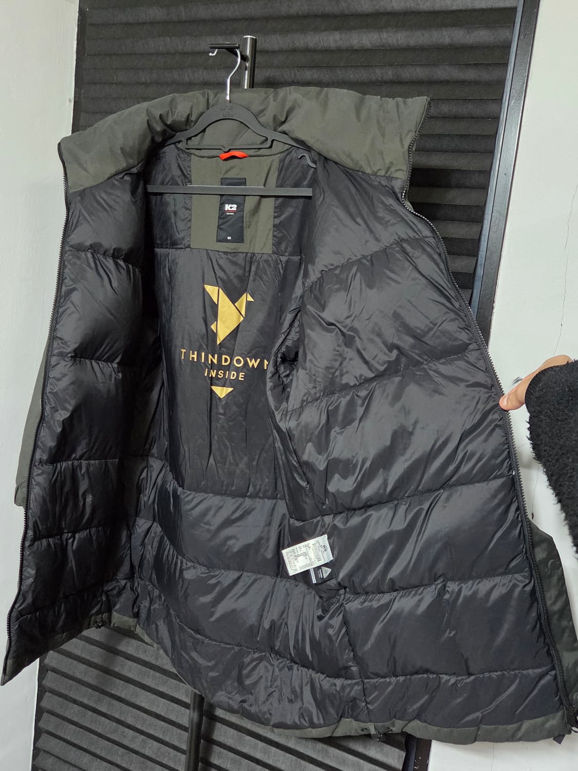 [K2] 씬에어 구스다운 패딩 판매합니다. 상품이미지5