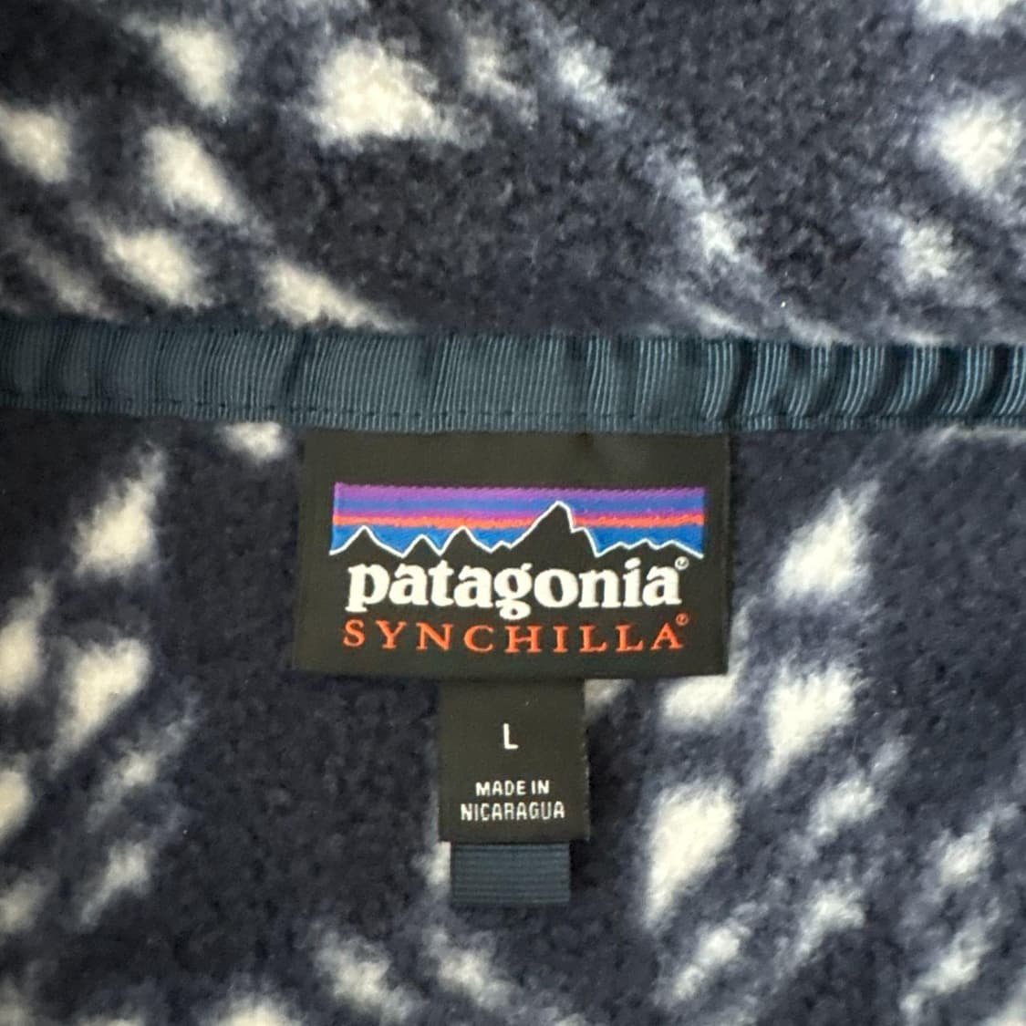 파타고니아 신칠라 스냅-T 신치드 플라이트 뉴 네이비 상품이미지3