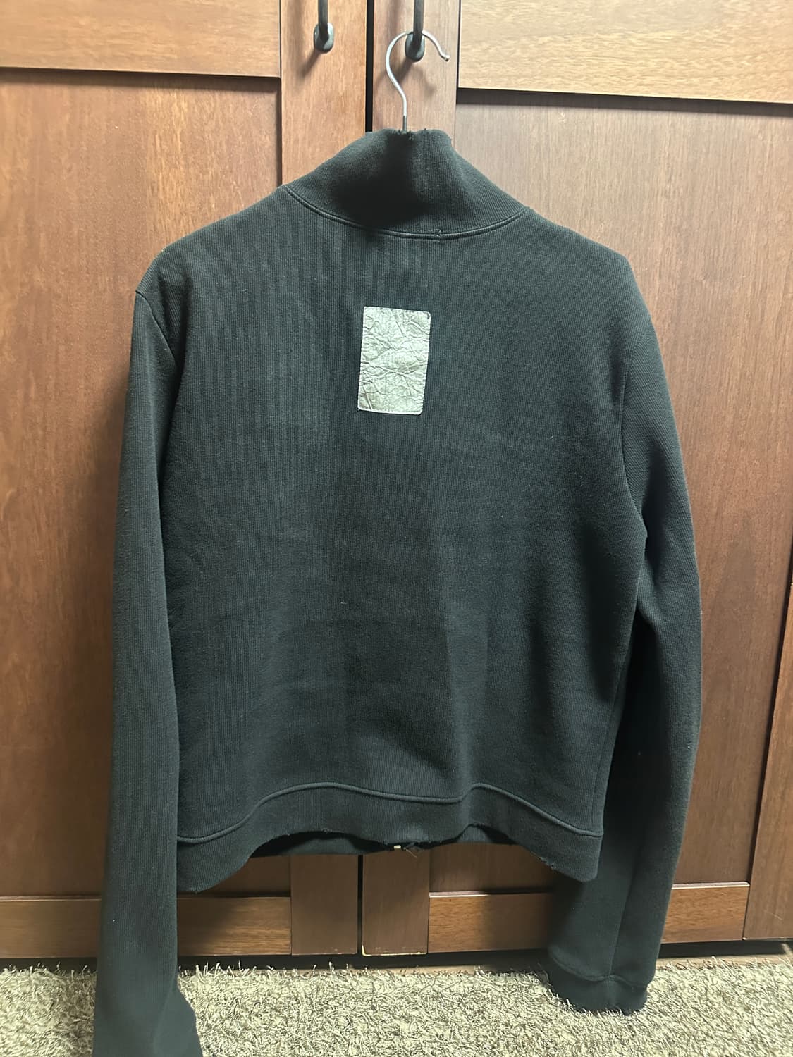 아르반 리파인드 퍼커링 크롭 져지 자켓 상품이미지3