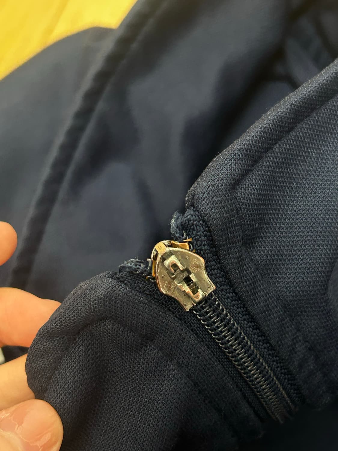 아디다스 남색 트랙탑 저지 110 상품이미지3